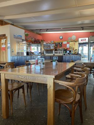   at Cafe Nevé in Fox Glacier