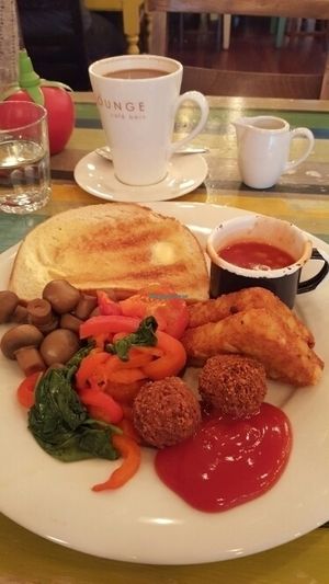 Disappointing vegan breakfast at Lounges - Arco Lounge in Birmingham