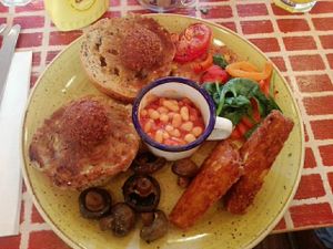 Vegan full English at Lounges - Arco Lounge in Birmingham