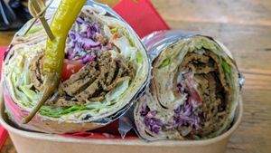 Seitanic kebab at SEITANIC @ Chew's Yard in Preston