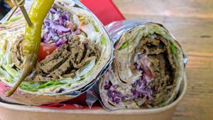 Kebab at SEITANIC @ Chew's Yard in Preston