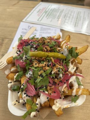 Loaded fries   at SEITANIC @ Chew's Yard in Preston