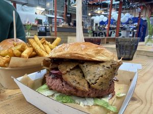 Big daddy burger🥲  at SEITANIC @ Chew's Yard in Preston
