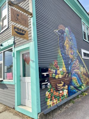 Exterior at Fancy's in Burlington