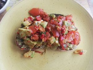 Avocado toast at Lounges - Juno Lounge in Roath