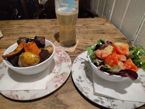 Tasty (cute plates too). at The Old Storehouse in Dublin