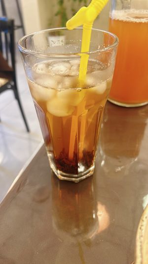black iced teaa  at Potayski Friends & Izakaya in Bishkek
