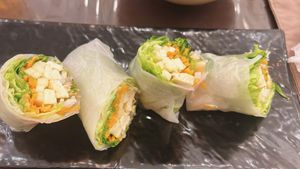 summer rolls  at Potayski Friends & Izakaya in Bishkek
