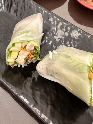 Fresh Roll with Fried Tofu   at Potayski Friends & Izakaya in Bishkek