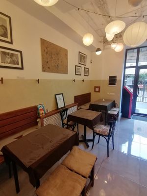 Comfortable restaurant at Potayski Friends & Izakaya in Bishkek