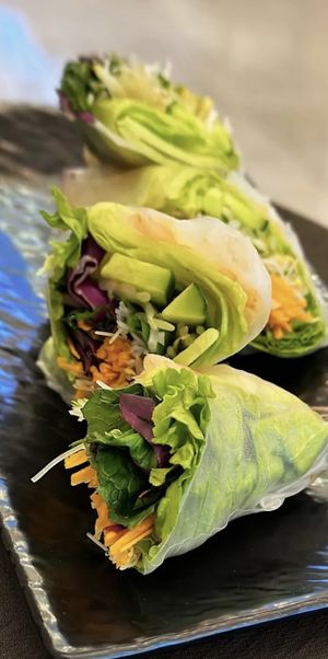 Tofu summer rolls   at Potayski Friends & Izakaya in Bishkek