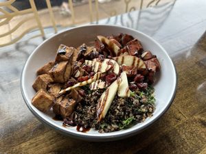 Harvest bowl  at You & Me Cafe in Stillwater