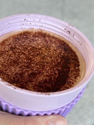 Oat hot chocolate   at Officer Coffee in Coburg