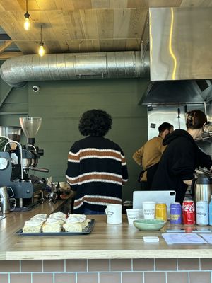 Staff hard at work   at Officer Coffee in Coburg