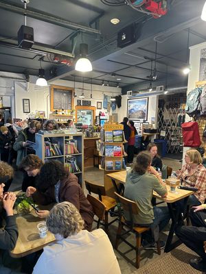 Inside   at Arête in North Bend