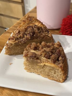 Vegan apple cake   at Arête in North Bend