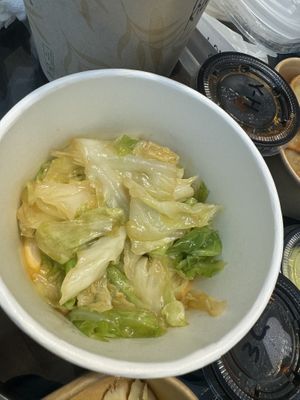 Stir Fried Cabbagee  at Chuang Yi Bentos (CY Bentos) in St Louis