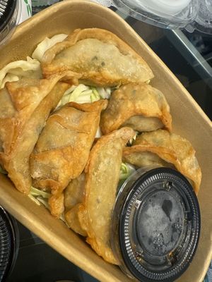 Fried Dumplings   at Chuang Yi Bentos (CY Bentos) in St Louis