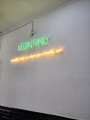 Wall at Vegan Family in Banten