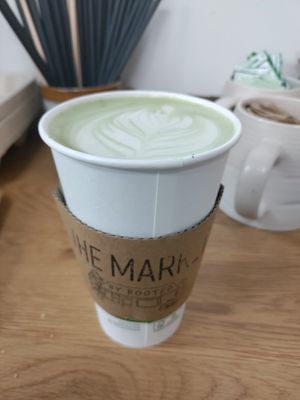 Vanilla matcha at THE MARKET By ROOTED in Walnut Creek