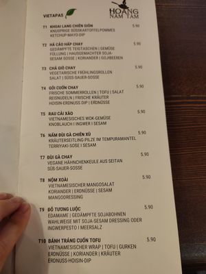 Vorspeisen at Hoang58  in Chemnitz