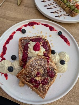 French Toast at Vegan Backyard in Berlin