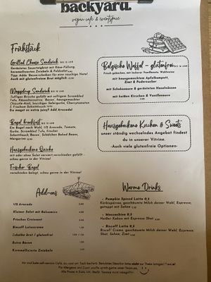   at Vegan Backyard in Berlin