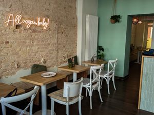 Inside of Vegan Backyard at Vegan Backyard in Berlin