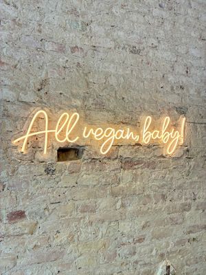 Yeah!  at Vegan Backyard in Berlin