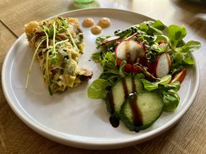 mmmmm!!!  at Vegan Backyard in Berlin