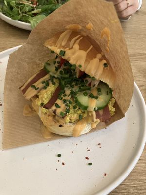 Eggdrop  at Vegan Backyard in Berlin