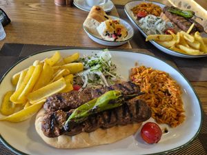 The Vegan Adana Kebab. Delicious! at Eathica Eatery in Ankara