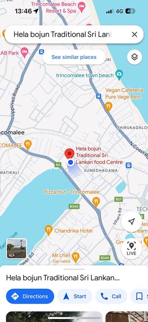   at Hela Bojun Hala in Trincomalee