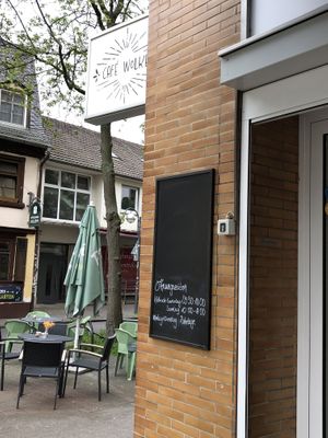 Outside   at Café Wolke in Frankfurt