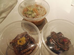 Take away is possible and everything has it's separate box at Bao Xiang Chu in Guangzhou