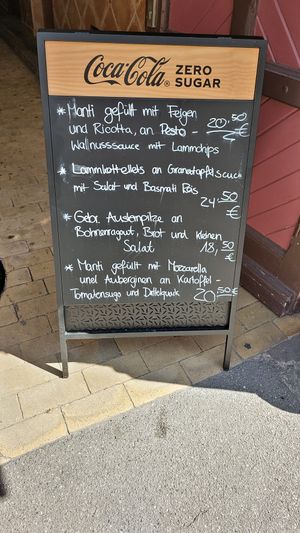 Seasonal dishes at Jawed's Remise in Luebeck