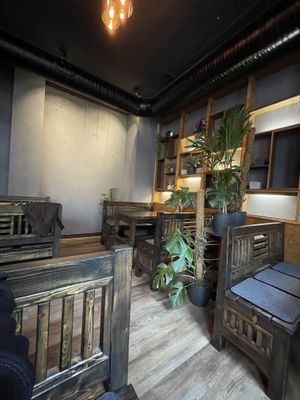 Inside  at House of Vegan in Leipzig