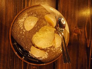 Mochi mit Eis at House of Vegan in Leipzig