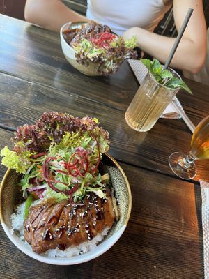 Reisbowl mit Veganer Ente  at House of Vegan in Leipzig