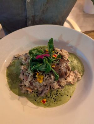 Risotto s at Santé in Mallorca