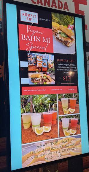Specials  at Howzit Eh! in Kihei