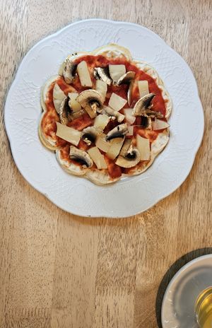 Vegan Pizza Waffle at Waffelhaus zum Bergischen Löwen in Solingen