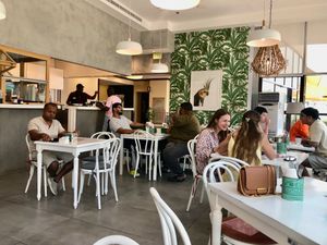 Interior at Circle Cafe - Mirdif in Dubai