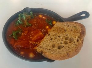Chickpea shakshouka  at Circle Cafe - Mirdif in Dubai
