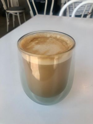 Soy latte at Circle Cafe - Mirdif in Dubai