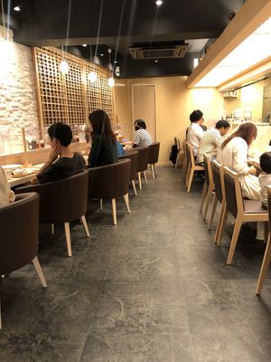 Interior  at Yuniwa Vege Ramen in Osaka