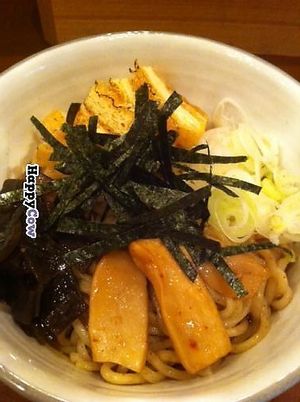 Vege Aburamen 950 yen at Yuniwa Vege Ramen in Osaka