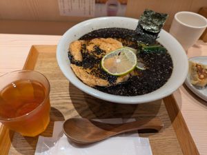  at Yuniwa Vege Ramen in Osaka