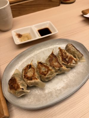 Veggie Gyoza  at Yuniwa Vege Ramen in Osaka