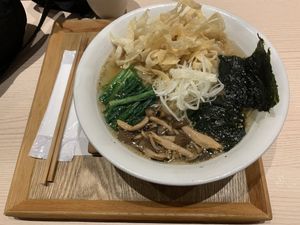   at Yuniwa Vege Ramen in Osaka